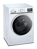 Siemens WM14VG43 iQ800 Waschmaschine / 9kg / A / 1400 U/min / Outdoor-Programm / Smart Home kompatibel via Home Connect / AntiFlecken-System / Weiß/Schwarz