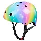 MHJY Fahrradhelm Kinder Helm Kinderhelm Mädchen Skaterhelm Scooter and Ride Helm Jungen Fahrrad Helm Radhelm Größe Einstellbar für 3-8 Jahre