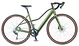 Prophete Graveler 1.0 Gravel E-Bike Trapez 28 Zoll - 360 Wh - Integrierter Akku - Heckmotor AEG - 10-Gang Kettenschaltung - HDY. Scheibenbremse - Rahemnhöhe 48 cm