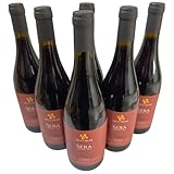 SERA Syrah da Uve leggermente appassite IGT BIO 2023, Villa Carumè, Rotwein aus Italien, 750ml, 6er-Set