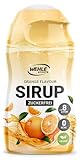 WEHLE Sirup zuckerfrei [ZERO SIRUP] - Zuckerfreier Sirup für Wasser mit Geschmack als Getränk ohne Zucker & und Kalorien - Sugar Free Fitness Getränkesirup zuckerfrei, 65 ML (65ml, Orange)
