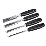 Rolson 56159 Holzmeißel-Set 4 Teile