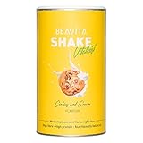 BEAVITA Vitalkost Diät-Shake Cookies and Cream (572g) Abnehmen* - vitamin-und nährstoffreicher Mahlzeitersatz mit Eiweiss Protein Pulver - Protein shake zum abnehmen