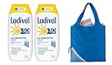 Ladival Allergische Haut Sonnenschutz Gel Doppelpack LSF 30 2x 200ml – wasserfestes, parfum- und konservierungsmittelfreies Sonnengel bei Sonnenallergie und Mallorca Akne