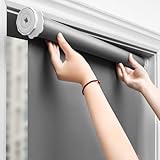 YUJIANHUAA Verdunkelungsrollo Ohne Bohren,Thermorollo Fensterrollo Seitenzugrollo Klemmrollo,Sichtschutz und Sonnenchutz,Für Schlafzimmer,Wohnzimmer,Küche,Büro,Anpassbar (170cm x 200cm)