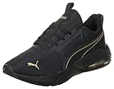 PUMA Unisex X-Cell NOVA FS Straßen-Laufschuh, Black-Gold, 38 EU