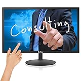 24 Zoll Touch Screen Monitoring Überwachung CCTV Sicherheitskamera Monitor LCD Display Bildschirm Multifunktionale Schnittstelle HDMI, AV, BNC, VGA, USB, PC Input Computer Monitor 1920x1080 Full HD