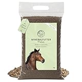 Sport & Leistung Mineralfutter Pferde getreidefrei 6 kg - Ergänzungs Pferdefutter für Pferde mit Aminosäuren, Vitaminen, Mineralstoffen & Spurenelementen, wie Zink, Selen, Omega 3 & Jod