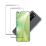 Banuyaw für Panzerglas Huawei P40 Pro Schutzfolie Huawei P40 Pro Folie, für 2 Stück Huawei P40 Pro Displayschutz, 9H Härte Passt Perfekt für Huawei P40 Pro Schutzglas