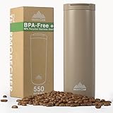 Mont-Clair Thermobecher Kaffee to Go 550ml - Kaffeebecher to go 100% Auslaufsicher - Hält mind. 12 h heiß - Coffee Becher aus recyceltem Edelstahl (Earth)