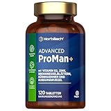 Prostata Komplex mit Kürbiskernextrakt, Brennnesselblatt und mehr! | Hochdosiert | 120 Vegan Tabletten - 4 Monate Vorrat | von Horbaach