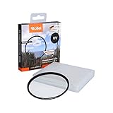 Rollei Premium Rundfilter UV 55 mm - UV Filter und Schutzfilter mit Aluminium-Ring aus Gorilla Glas mit spezieller Beschichtung - Größe: 55 mm