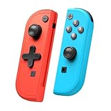Mhwlhbx Wireless Controller kompatibel mit Switch/OLED/Lite,Ersatz L/R Pair Switch Controller Unterstützung Wake-up und 6-Achsen-Gyro