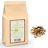 Kamelur 200g BIO Steinpilze getrocknet in Scheiben – getrocknete Pilze ohne Zusätze, Trockengemüse - getrocknete Steinpilze BIO in biologisch abbaubarer Verpackung