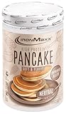 IronMaxx High Protein Pancake Mix, Neutral 450 g Beutel, proteinreiche Backmischung für Pancakes, einfache Zubereitung und gut für Sportler