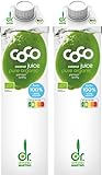 Dr. Antonio Martins - Coco Juice Pur I 100% Natürliches Kokoswasser I Erfrischend I Hydratisierend I Vegan I Glutenfrei (6x 1000 ml)