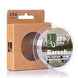 Zite Fishing Fluorocarbon Vorfach-Schnur Angeln - Monofile Angelschnur Beschichtet für Vorfächer - 30m Angelschnur zum Spinnfischen (Hecht / 1,00mm)