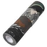 Toyvian 4 Stück Teiliges Camouflage Stoffklebeband Selbsthaftend Wasserfest Isolierend für Outdoor Notfallverband und Werkzeuggriff Rutsch Dschungel Flecken und Ahornmuster