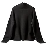TOBILE Damen Rollkragen Pullover Herbst und Winter Frauen Kaschmir Pullover Frauen Rollkragen Kaschmir Strick Innenpullover Pullover Frauen Pullover