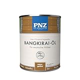 PNZ Bangkirai Öl - für Außen | Nachhaltig hergestellt mit regionalen Rohstoffen | Made in Germany | passend für Holzdeck, Holz-Terrasse, GartenMöbel, Gartenhaus, Zaun, Gebinde:5L, Farbe:bangkirai naturgetönt