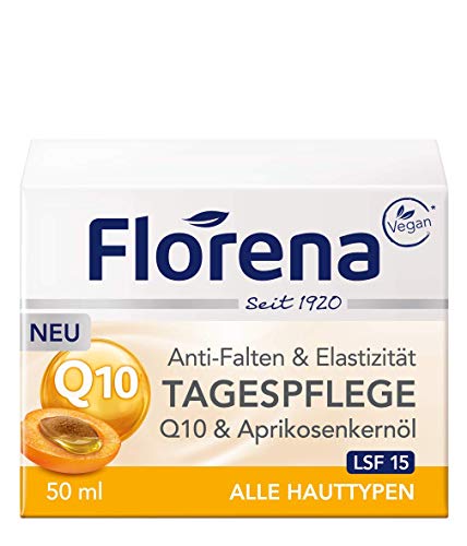 Florena Anti Falten Tagescreme Q10, 1er Pack (1 x 50 ml)