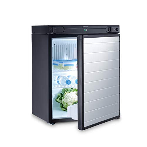 DOMETIC RF 60 - Mini-Kühlschrank 50 mbar, 58 l, lautloser freistehender Absorber-Kühlschrank für Camping, Schlafräume, Schlafzimmer, Van und Wohnmobil