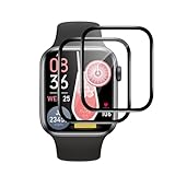 VideoSecu 2 Stück für Panzerglas für Apple Watch Series 7/8/9 41mm Schutzfolie, Flexible Selbstheilende TPU Folie, Blasenfreie, Kratzfest, Anti-Fingerabdruck, Ultradünnes 0.2mm, Perfekte Passform