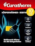 CURATHERM 10x Wärmepflaster Rücken Nacken und Schulter 12 Stunden angenehme Tiefenwärme Rückenwärmer Körperwärmer Bodywärmer selbsthafend luftaktiv