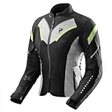 REBELHORN Hiflow V Lady Motorradjacke Damen | Textil | Ellbogen, Schulter und Rückenprotektor Stufe 2 | HydraShield PRO In&Out Membran | Belüftungspaneele | Abnehmbare Isolierweste