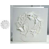 SpirWoRchlan Stanzmaschine Stanzschablone, Scrapbooking Prägeschablonen Stanzformen Schablonen Für Scrapbooking, Fotopapier, Karten, Handwerk Prägen DIY Herstellung Geburtstag Geschenk Cutting Dies