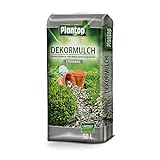 Plantop Rindenmulch Dekor 50 Liter Steingrau Deko-Mulch Dekormulch grau