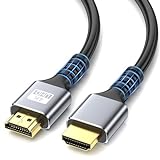 looyotul HDMI-Kabel, 4,5 m, Hochgeschwindigkeits-HDMI-2.0-Kabel, 8K @ 120 Hz, 3D-ARC-Ethernet, HDMI-Kabel für UHD-TV-Monitor, Laptop, Xbox, PS4/PS5, PVC