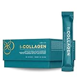 I-COLLAGEN - Veganes Kollagen & Hyaluron Ergänzungsmittel Trinkampullen mit Bambus & Vitamin E, Haut, Haar & Gelenk Support, 30 Tuetchen mit veganem Kollagen zum Trinken - MOOLECOLA