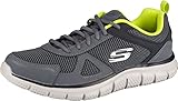 Skechers Herren Track Bucolo Laufschuhe, Charcoal, 45 EU