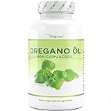 Oregano Öl - 120 Kapseln mit 150 mg - Premium: 80% Carvacrol & 10-fach konzentriert - 100% Oreganoöl aus Frankreich - Origanum vulgare - Laborgeprüft - Hochdosiert