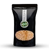 Hopser Food Fun Premium Butterfly Popcorn Mais 1000g XL 1:46 Popvolumen mit Aromaschutzverpackung GMO Frei
