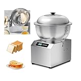 Teigmaschine mit Fermentfunktion - 5L/8L elektrische Knetmaschine mit Timer - Küchenmaschine für Brot, Pizza und Teig 8KG