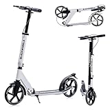 Blackwheels Orio Cityroller Klappbar – Große 200mm Rollen, Höhenverstellbar, Tragegurt, Aluminium, ABEC 7, Rutschfestes Deck, Komfortabel & Stabil für Erwachsene und Jugendliche