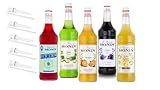 Monin Probierpaket Bar Spritz 5 x 1 l, inkl. 5 Pumpen