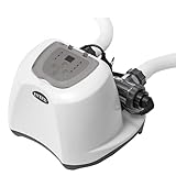 Intex 26670 – Krystal Clear Salzwassersystem, für Filterpumpe 2650-12112 L/h, für kleine Pools bis zu 56800 L, Kunststoff, Weiß