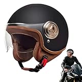 Proypiax Fahrradhelm für Erwachsene | Offener Halbhelm für Herren,Skateboard Schutzausrüstung Für Pendler Straßenradsport Mountainbike