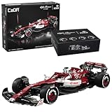 CaDA Bausteine Alfa Romeo F1 Team Orlen Rennwagen rot Formel 1 Auto Fahrzeug 1868 Stück C64005W.