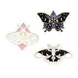 LIFKOME 3 Stück Schmetterlingsstift Ornament Blau Männer Pin-abzeichen Emaille Hochzeitsdeko Mode Brosche Vielseitige Wäscheklammer Kleidungsbrosche Brustklammer Für Frauen Legierung