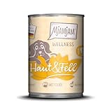 MjAMjAM - Premium Nassfutter für Hunde - Wellness - Haut & Fell - Huhn, 1er Pack (1x400g), getreidefrei