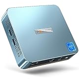 PELADN WI-4 Mini-PC mit Intel 11.Generation N5095 (bis zu 2,9 GHz), 16 GB RAM/512 GB M.2 SSD, 4K UHD, Bluetooth 4.2, HDMI2.0, LAN & WiFi, 2,4G/5,0G WLAN für Business-Anwendungen.