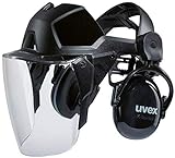 Uvex Pheos Faceguard - Gesichtsschutz und Gehörschutz Supravision Excellence Einheitsgröße