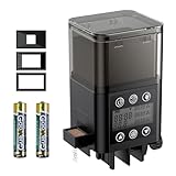 Pawfly Automatischer Fischfutterautomat für Aquarium Auto Timer Fischfutterautomat für Aquarium 320 ml Fischfutterspender für Pulver, Pellets und Granulat, batteriebetrieben (inklusive)