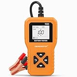BM550 Tester Batteria Auto 6V/12V/24V Professionale,Tester tensione,100-2000CCA 2-220Ah Digitale Tester Strumento per Auto Barca Camion ATV, SUV Moto Tosaerba etc
