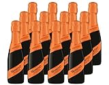 Mionetto Prosecco Spumante DOC Treviso Brut Brillino (12 x 0,20 l) Hochwertiger Schaumwein aus Italien im Kleinformat, frisch und fruchtig, ideal als Aperitif