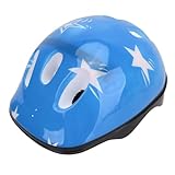 Nurnesy Leicht Einstellbarer Kinder -Skateboard- und Radsporthelm - Belüftete Fahrradsicherheitsausrüstung für Kinder (Blau)